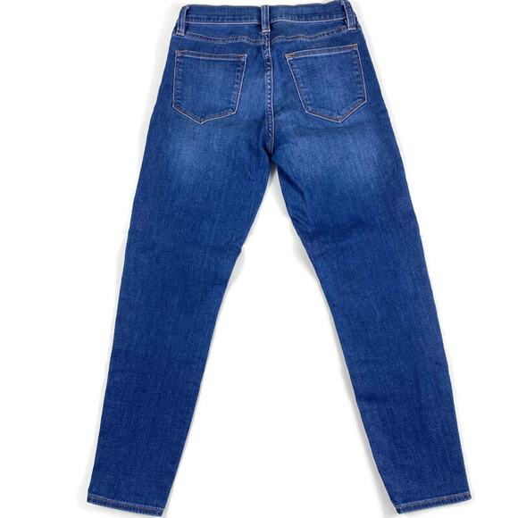 J. Crew Cropped Reid Jeans Mid Rise Denim Medium Oxford A2639 Womens Size 25 - Picture 11 of 13